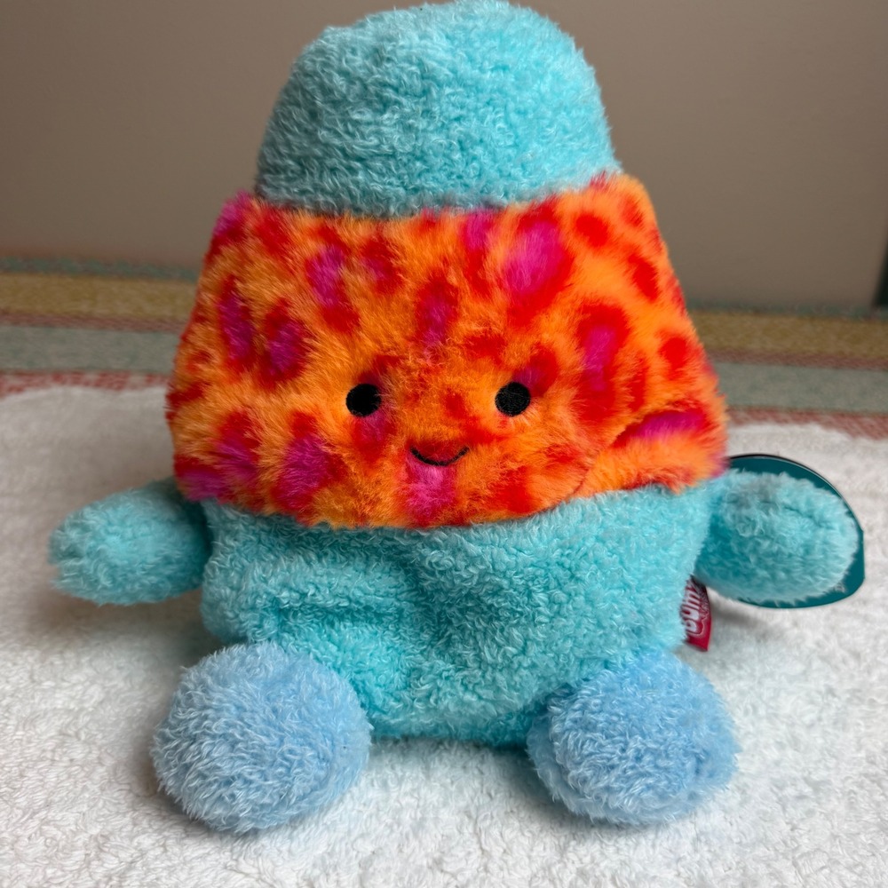 BumBumz by Russ RetroBumz Sara the Lava Lamp 7.5 Inch Plush Kellytoy BBZ8-4